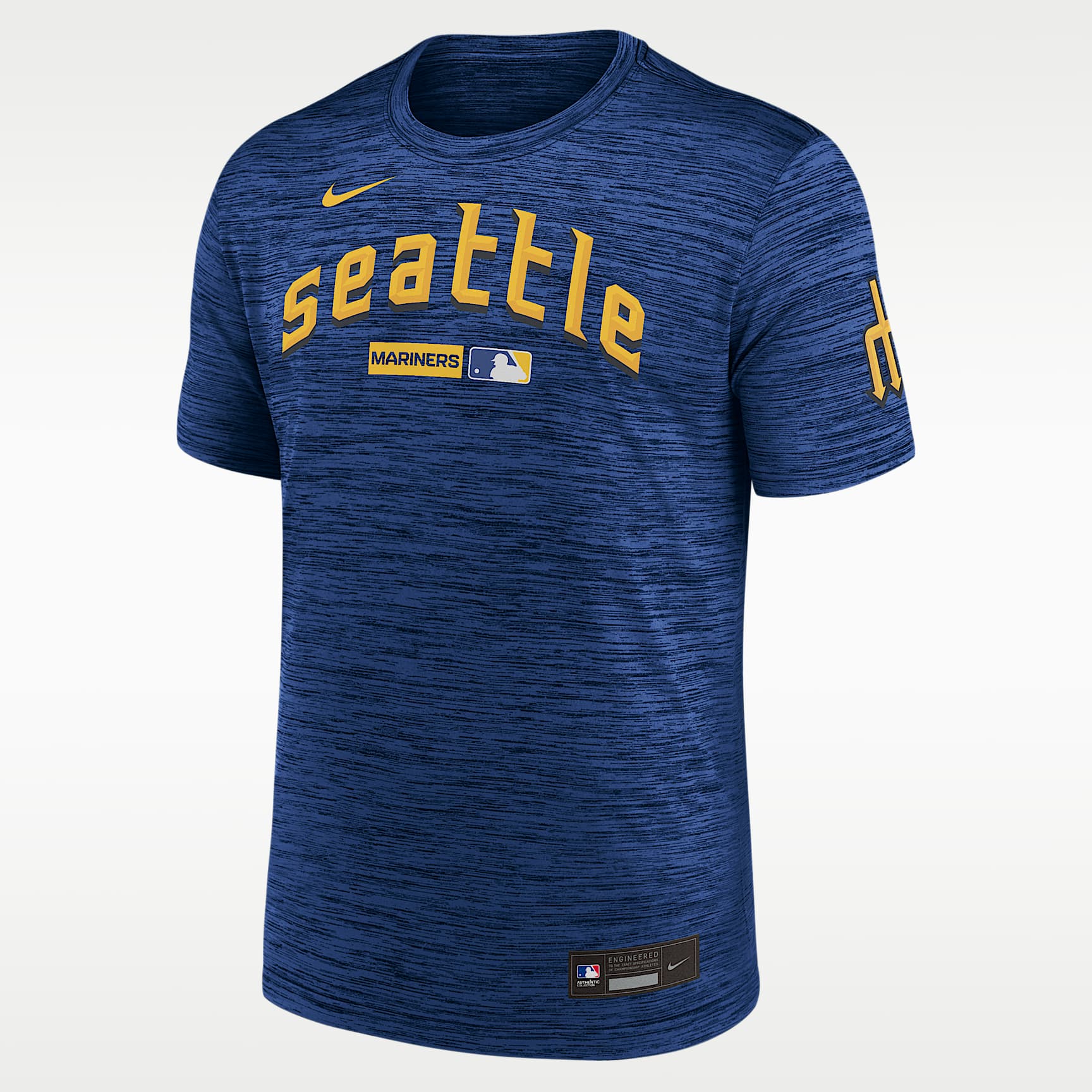 Seattle Mariners City Connect Velocity Men's Nike Dri-FIT MLB T
